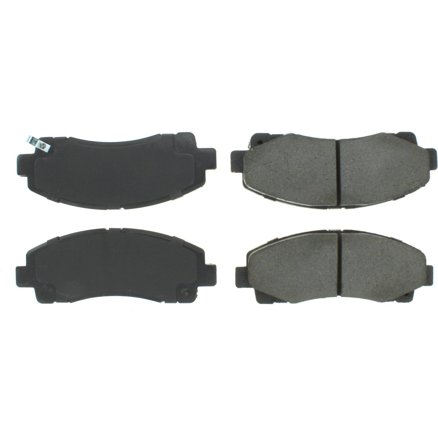 Centric Parts Disc Brake Pad Set Semi-Metallic with Shims for 2009-2014 Acura TL 2011-2006 Honda Ridgeline 102.11020