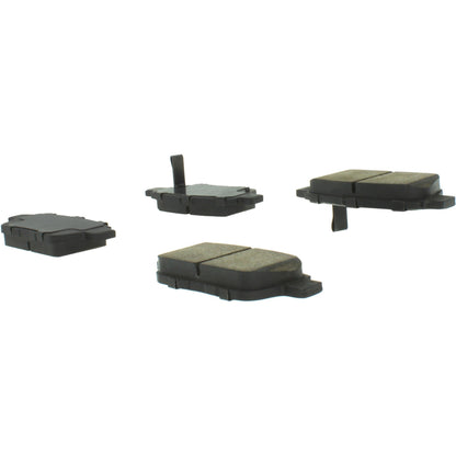 Centric Parts Disc Brake Pad Set Semi-Metallic with Shims for 2009-2014 Acura TL, 2006-2014 Honda Ridgeline 102.11030