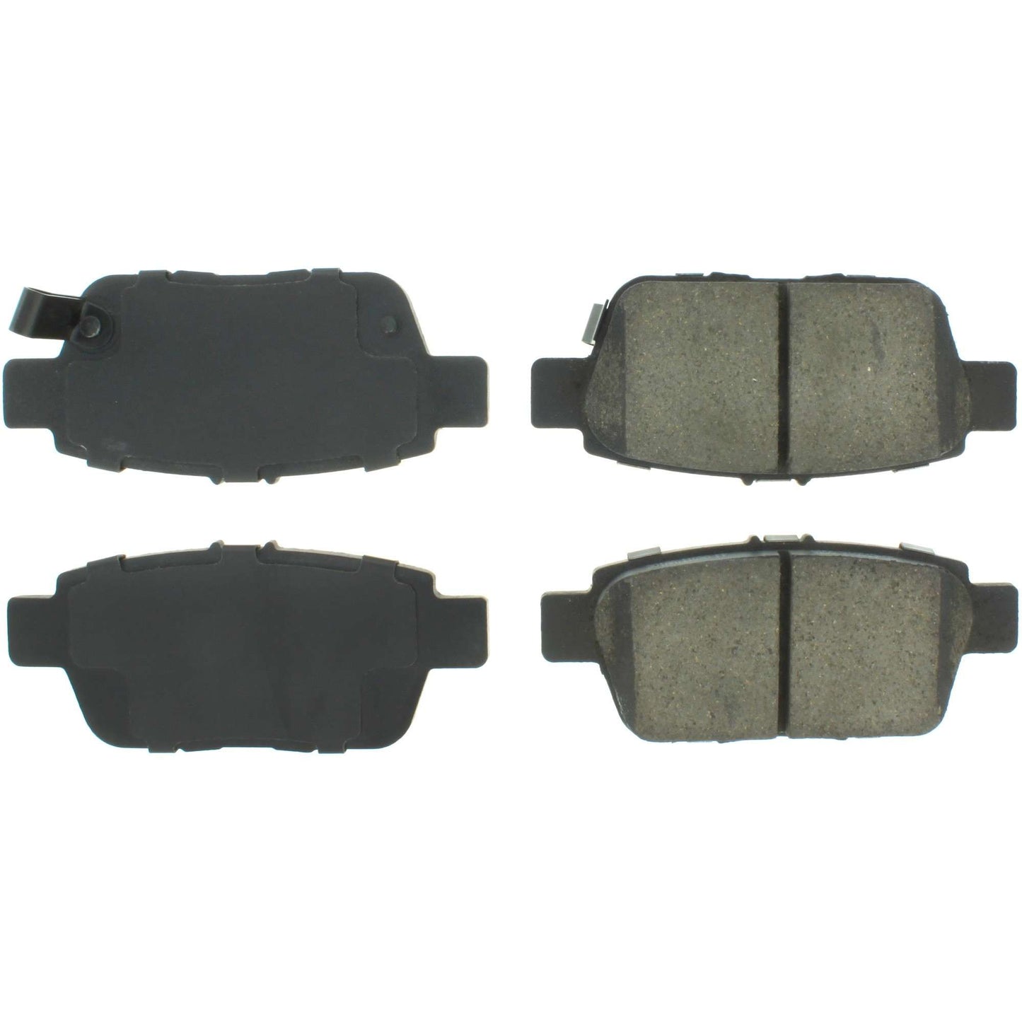 Centric Parts Disc Brake Pad Set Semi-Metallic with Shims for 2009-2014 Acura TL, 2006-2014 Honda Ridgeline 102.11030