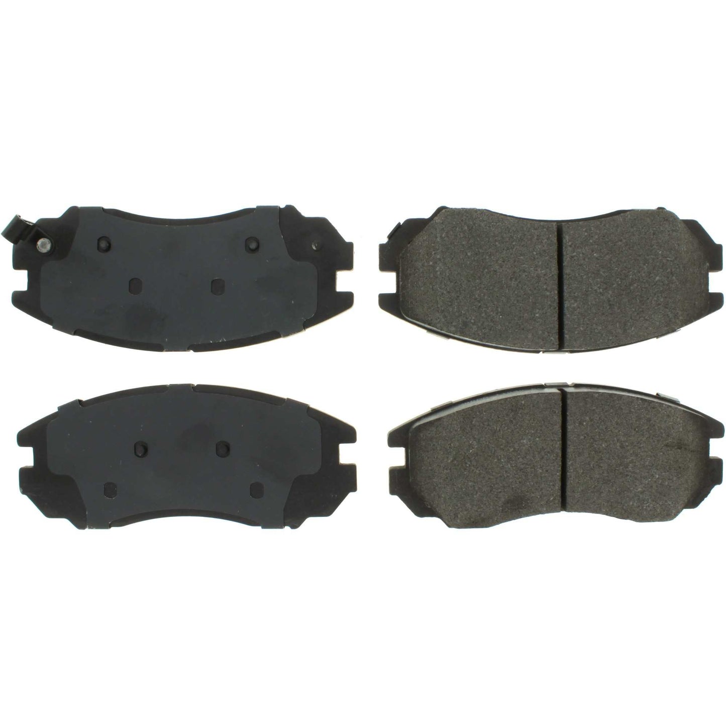 Centric Parts Disc Brake Pad Set Semi-Metallic with Shims for 2004-2008 Hyundai Tiburon 102.11040