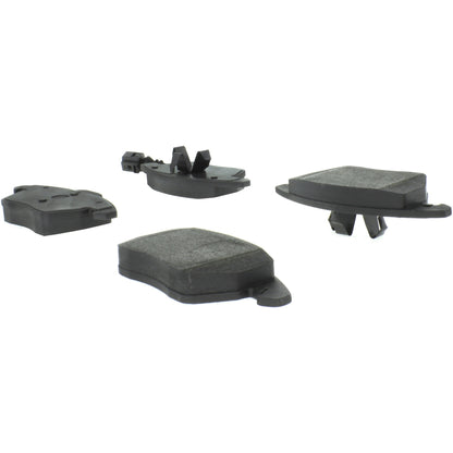 Centric Parts Disc Brake Pad Set Semi-Metallic with Shims for Audi A1 2018-2011, A3 2013-2005, Seat Altea 2012-2010