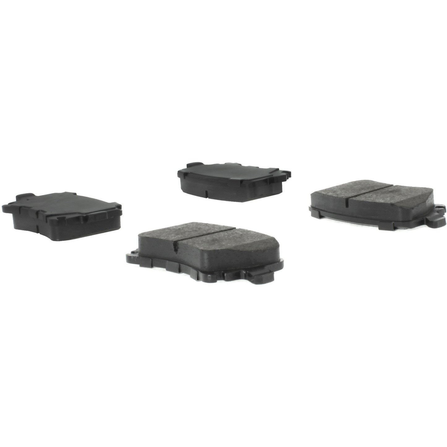 Centric Parts Disc Brake Pad Set C-Tek Semi-Metallic with Shims for Audi A3 2006-2013, A4 2001-2009, A6 2005-2011 102.11080