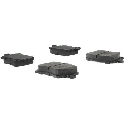 Centric Parts Disc Brake Pad Set C-Tek Semi-Metallic with Shims for Audi A3 2006-2013, A4 2001-2009, A6 2005-2011 102.11080