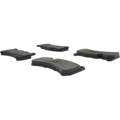 Centric Parts Disc Brake Pad Set Semi-Metallic with Shims for 2005-2017 Maserati GranTurismo, 2005-2006 Mercedes-Benz CLK55 AMG, 2007-2009 CLK63 AMG, 2005-2011 SLK55 AMG