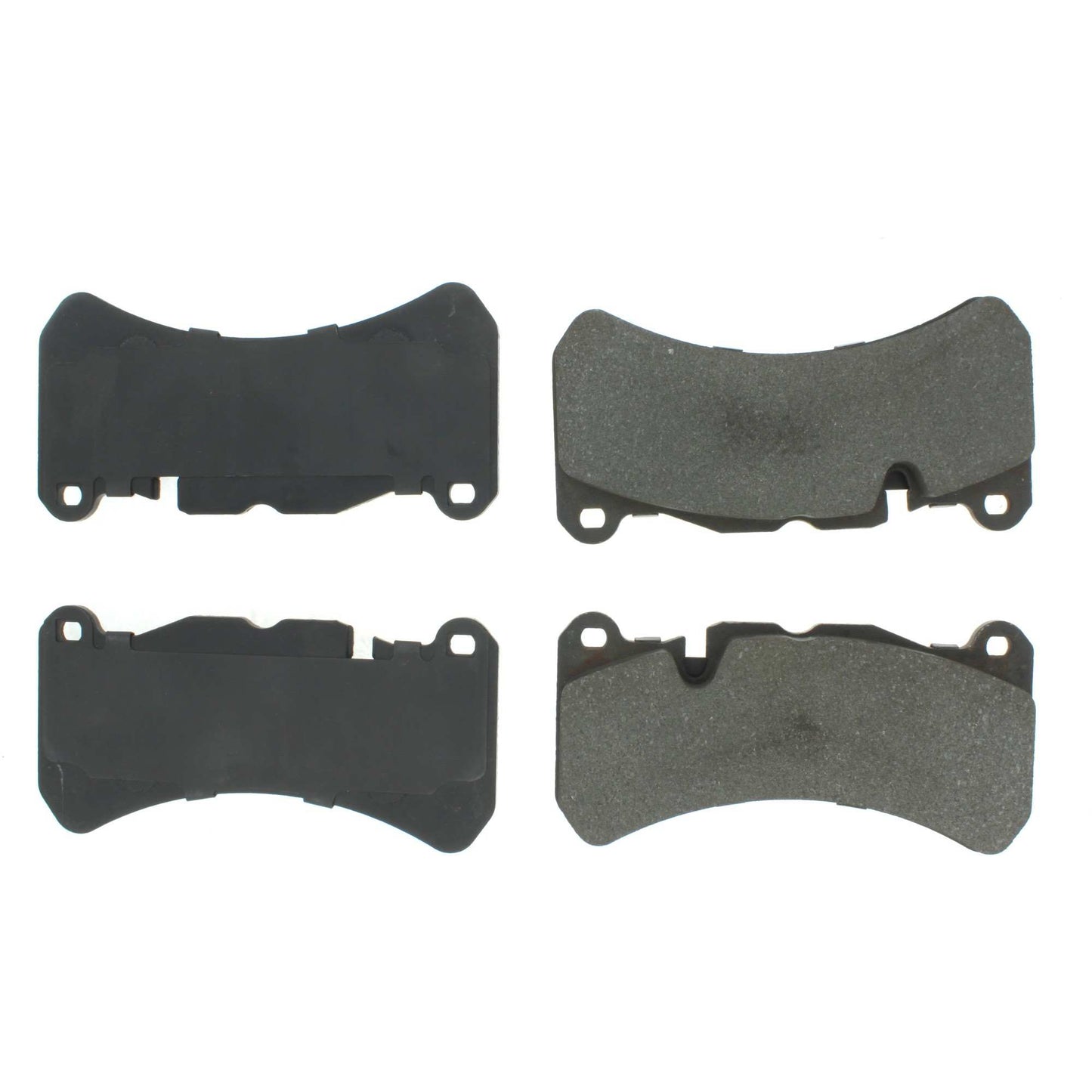 Centric Parts Disc Brake Pad Set Semi-Metallic with Shims for 2005-2017 Maserati GranTurismo, 2005-2006 Mercedes-Benz CLK55 AMG, 2007-2009 CLK63 AMG, 2005-2011 SLK55 AMG