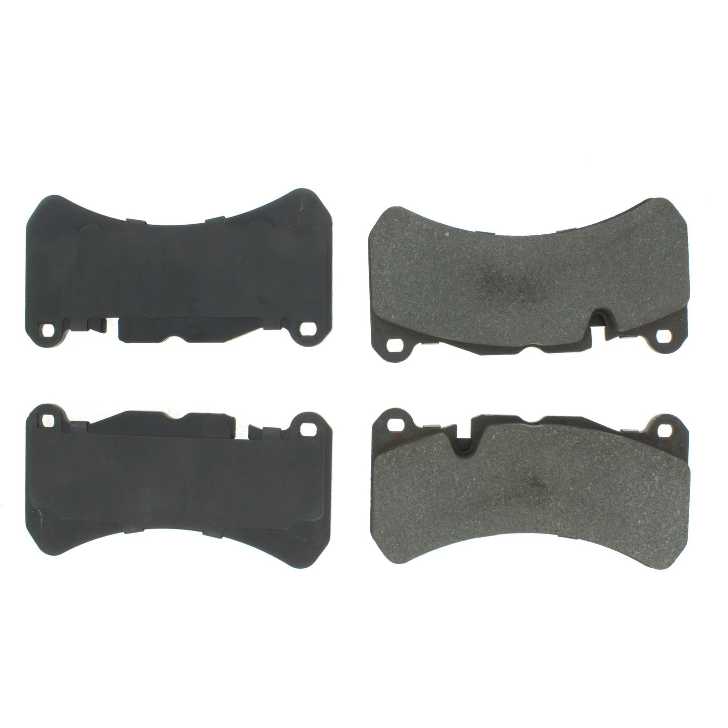 Centric Parts Disc Brake Pad Set Semi-Metallic with Shims for 2005-2017 Maserati GranTurismo, 2005-2006 Mercedes-Benz CLK55 AMG, 2007-2009 CLK63 AMG, 2005-2011 SLK55 AMG