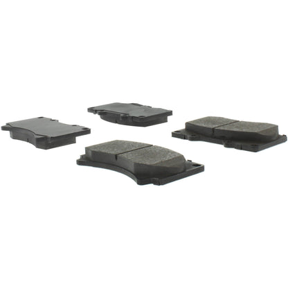 Centric Parts Disc Brake Pad Set Semi-Metallic with Shims for 2006-2010 Hummer H3, 2009-2010 H3T 102.11190