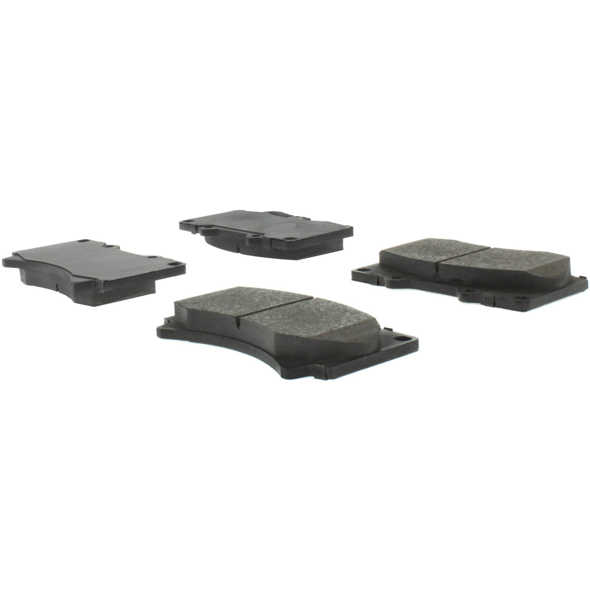 Centric Parts Disc Brake Pad Set Semi-Metallic with Shims for 2006-2010 Hummer H3, 2009-2010 H3T 102.11190