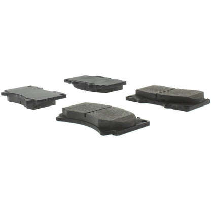 Centric Parts Disc Brake Pad Set Semi-Metallic with Shims for 2006-2010 Hummer H3, 2009-2010 H3T 102.11190