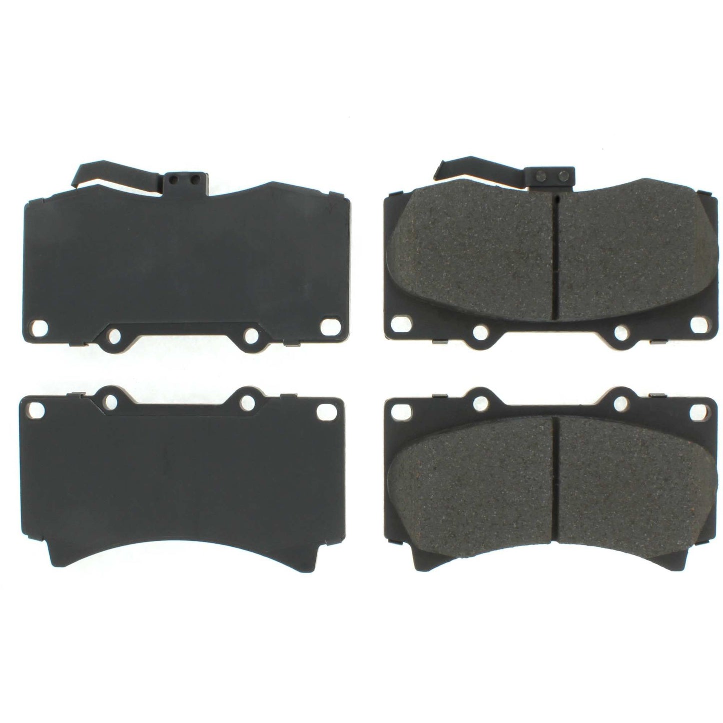 Centric Parts Disc Brake Pad Set Semi-Metallic with Shims for 2006-2010 Hummer H3, 2009-2010 H3T 102.11190