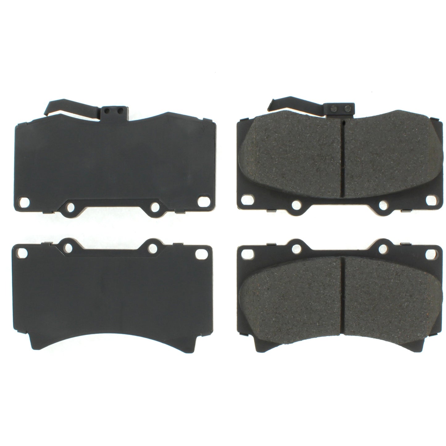 Centric Parts Disc Brake Pad Set Semi-Metallic with Shims for 2006-2010 Hummer H3, 2009-2010 H3T 102.11190
