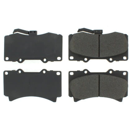 Centric Parts Disc Brake Pad Set Semi-Metallic with Shims for 2006-2010 Hummer H3, 2009-2010 H3T 102.11190