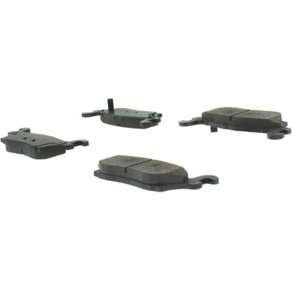 Centric Parts Disc Brake Pad Set Semi-Metallic with Shims for 2006-2010 Hummer H3/H3T 102.11200