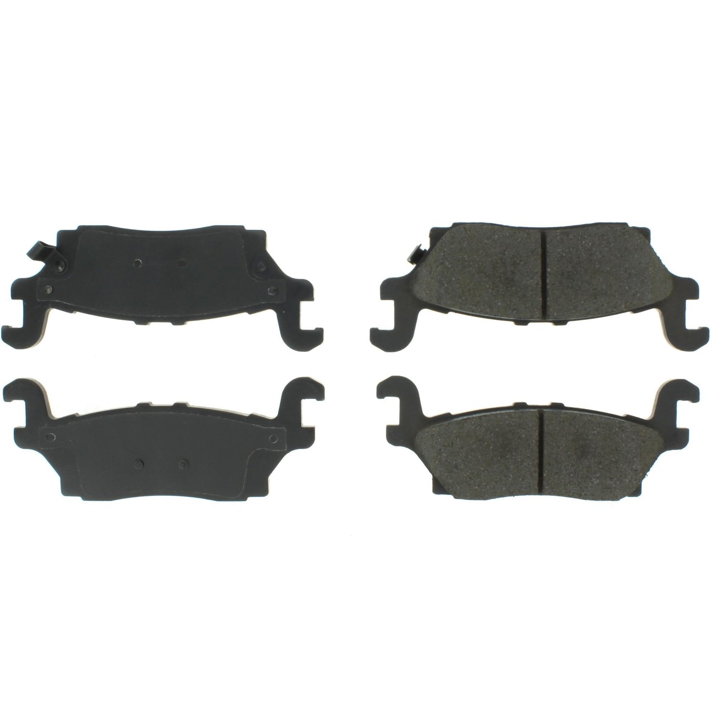 Centric Parts Disc Brake Pad Set Semi-Metallic with Shims for 2006-2010 Hummer H3/H3T 102.11200