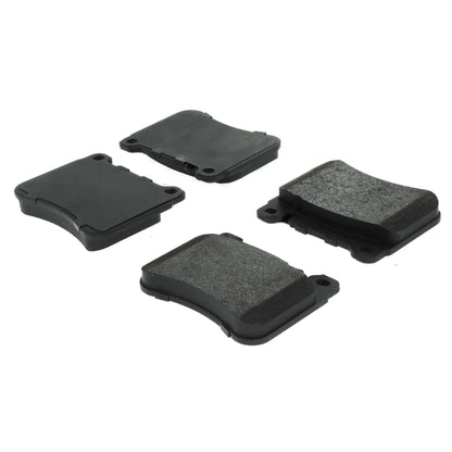 Centric Parts Disc Brake Pad Set Semi-Metallic with Shims for 2005-2007 Mercedes-Benz C230, 2005 C320, 2006-2007 C350, 2008-2009 CLK350, 2006-2008 SLK280, 2009-2011 SLK300, 2006-2011 SLK350 102.11210