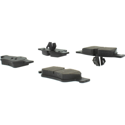 Centric Parts Disc Brake Pad Set C-Tek Semi-Metallic with Shims for 2005-2017 Mercedes-Benz G55 AMG, G65 AMG, GL320-GL550, ML320-ML550, R320-R500 102.11220