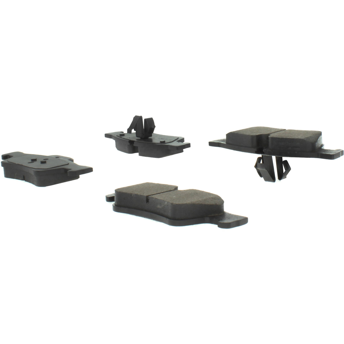Centric Parts Disc Brake Pad Set C-Tek Semi-Metallic with Shims for 2005-2017 Mercedes-Benz G55 AMG, G65 AMG, GL320-GL550, ML320-ML550, R320-R500 102.11220