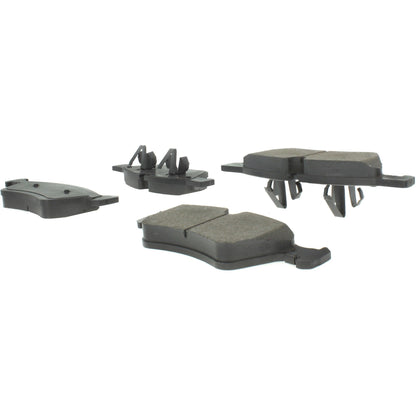 Centric Parts Disc Brake Pad Set Semi-Metallic with Shims for 2005-2017 Mercedes-Benz E G GL ML Models 102.11230