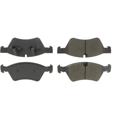 Centric Parts Disc Brake Pad Set Semi-Metallic with Shims for 2005-2017 Mercedes-Benz E G GL ML Models 102.11230