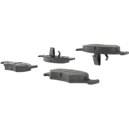 Centric Parts Disc Brake Pad Set Shimmed Semi-Metallic 102.11400