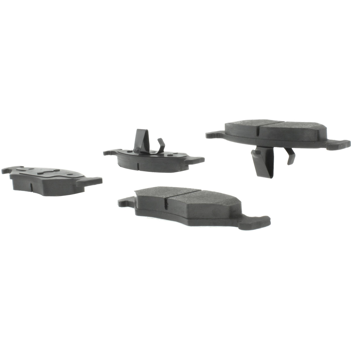 Centric Parts Disc Brake Pad Set Shimmed Semi-Metallic 102.11400