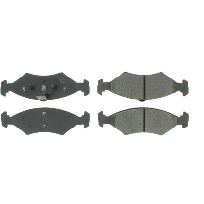 Centric Parts Disc Brake Pad Set Shimmed Semi-Metallic 102.11400