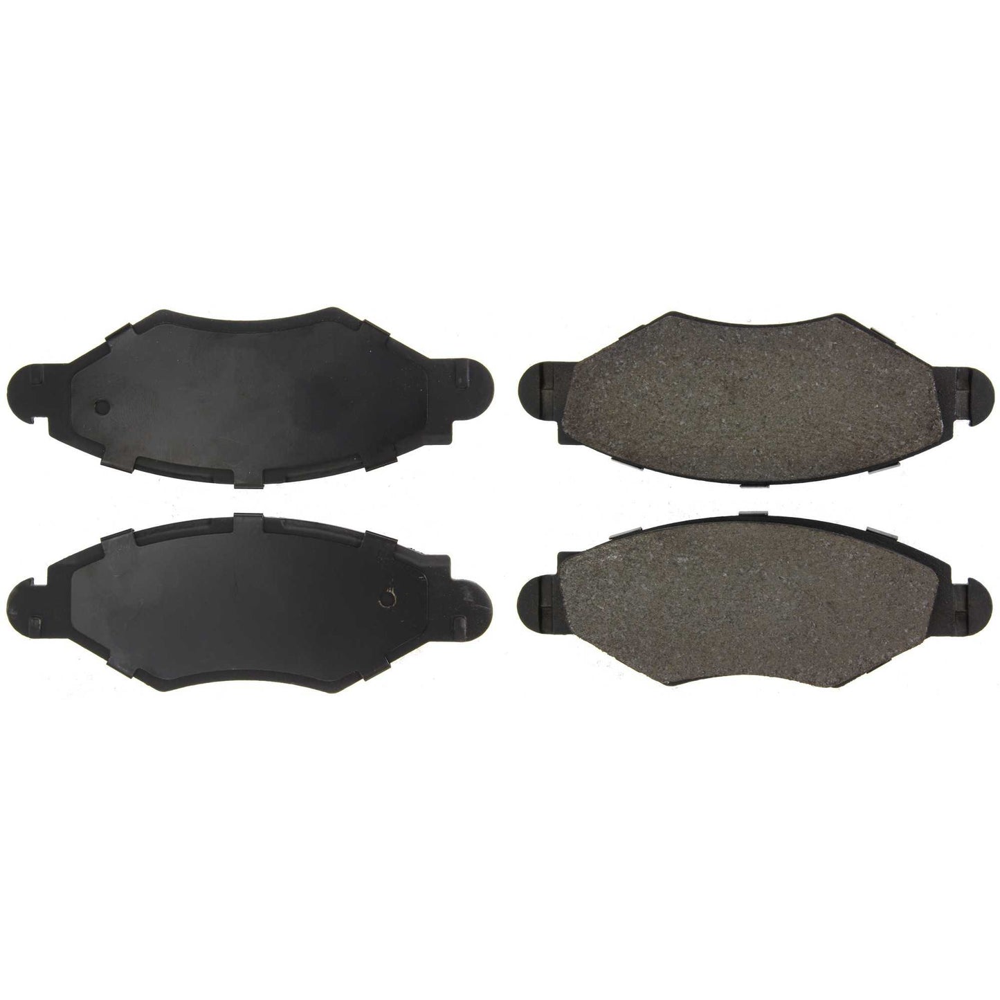 Centric Parts Disc Brake Pad Set Semi-Metallic with Shims for 2000-2009 Peugeot 206 102.11430