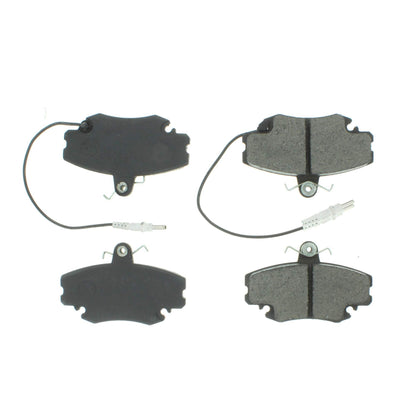 Centric Parts Disc Brake Pad Set Semi-Metallic with Shims for 2008-2010 Nissan Aprio 102.11460
