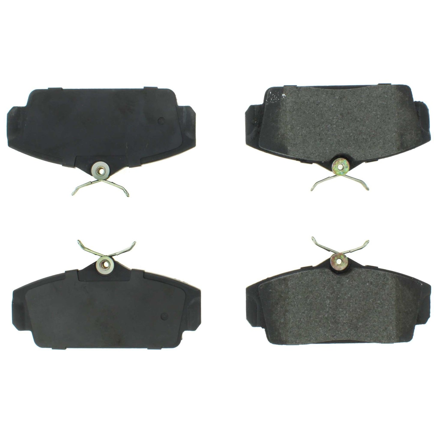 Centric Parts Disc Brake Pad Set Semi-Metallic with Shims for 2001-2005 Nissan Almera 102.11470