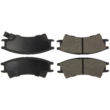 Centric Parts Disc Brake Pad Set Semi-Metallic with Shims for 2001-2003 Dodge Atos 102.11480