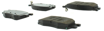 Centric Parts Disc Brake Pad Set Semi-Metallic with Shims for 2006-2012 Dodge Attitude 2011-2006 Hyundai Accent 2011-2006 Kia Rio 2011-2006 Rio5 2011-2006 102.11560