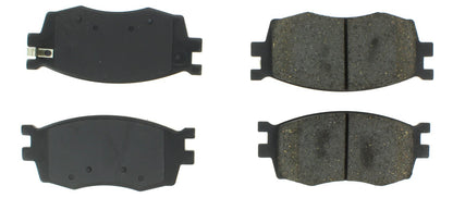 Centric Parts Disc Brake Pad Set Semi-Metallic with Shims for 2006-2012 Dodge Attitude 2011-2006 Hyundai Accent 2011-2006 Kia Rio 2011-2006 Rio5 2011-2006 102.11560
