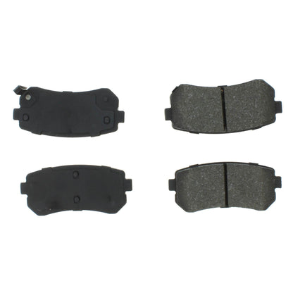 Centric Parts Disc Brake Pad Set Semi-Metallic with Shims for Hyundai and Kia 2006-2016 102.11570
