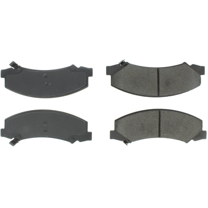Centric Parts Disc Brake Pad Set Semi-Metallic with Shims for 2008-2016 Buick Allure LaCrosse Lucerne Cadillac DTS Chevrolet Impala Impala Limited Monte Carlo 102.11590