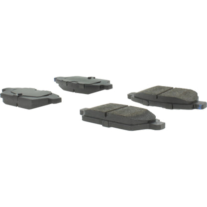 Centric Parts Disc Brake Pad Set Semi-Metallic with Shims for 2006-2012 Ford Fusion, Lincoln MKZ, Mazda 6