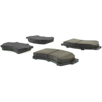 Centric Parts Disc Brake Pad Set Semi-Metallic with Shims for 2006-2012 Ford Fusion Lincoln MKZ Mazda 6 Mercury Milan