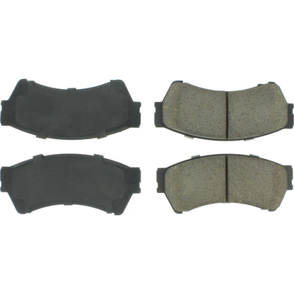 Centric Parts Disc Brake Pad Set Semi-Metallic with Shims for 2006-2012 Ford Fusion Lincoln MKZ Mazda 6 Mercury Milan