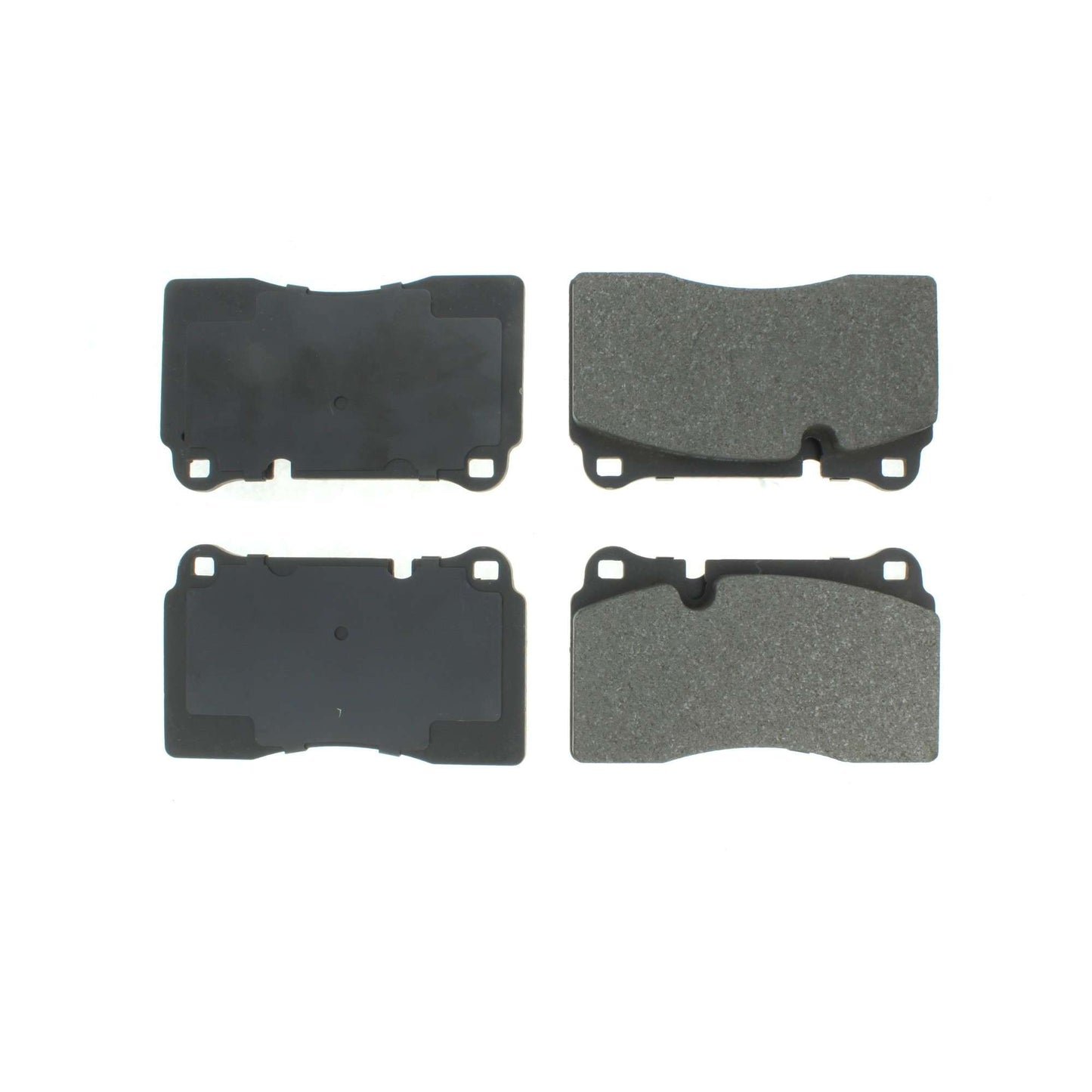 Centric Parts Disc Brake Pad Set Semi-Metallic with Shims for Aston Martin DB9 2005-2016, V8 Vantage 2006-2017, Chevrolet Camaro 2014-2015, Corvette 2009-2013, 2015-2019, Ferrari 612 Scaglietti 2005-2011, Volkswagen Touareg 2006-2018 102.11650
