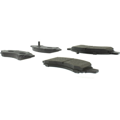 Centric Parts Disc Brake Pad Set Semi-Metallic with Shims for 2008-2017 Buick Enclave, 2017-2009 Chevrolet Traverse, 2017-2007 GMC Acadia 102.11691