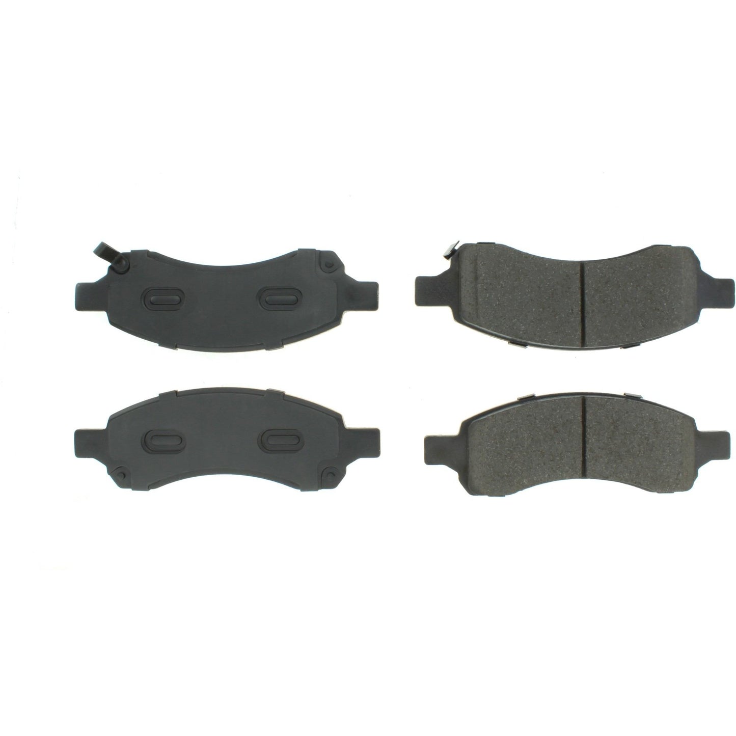 Centric Parts Disc Brake Pad Set Semi-Metallic with Shims for 2008-2017 Buick Enclave, 2017-2009 Chevrolet Traverse, 2017-2007 GMC Acadia 102.11691