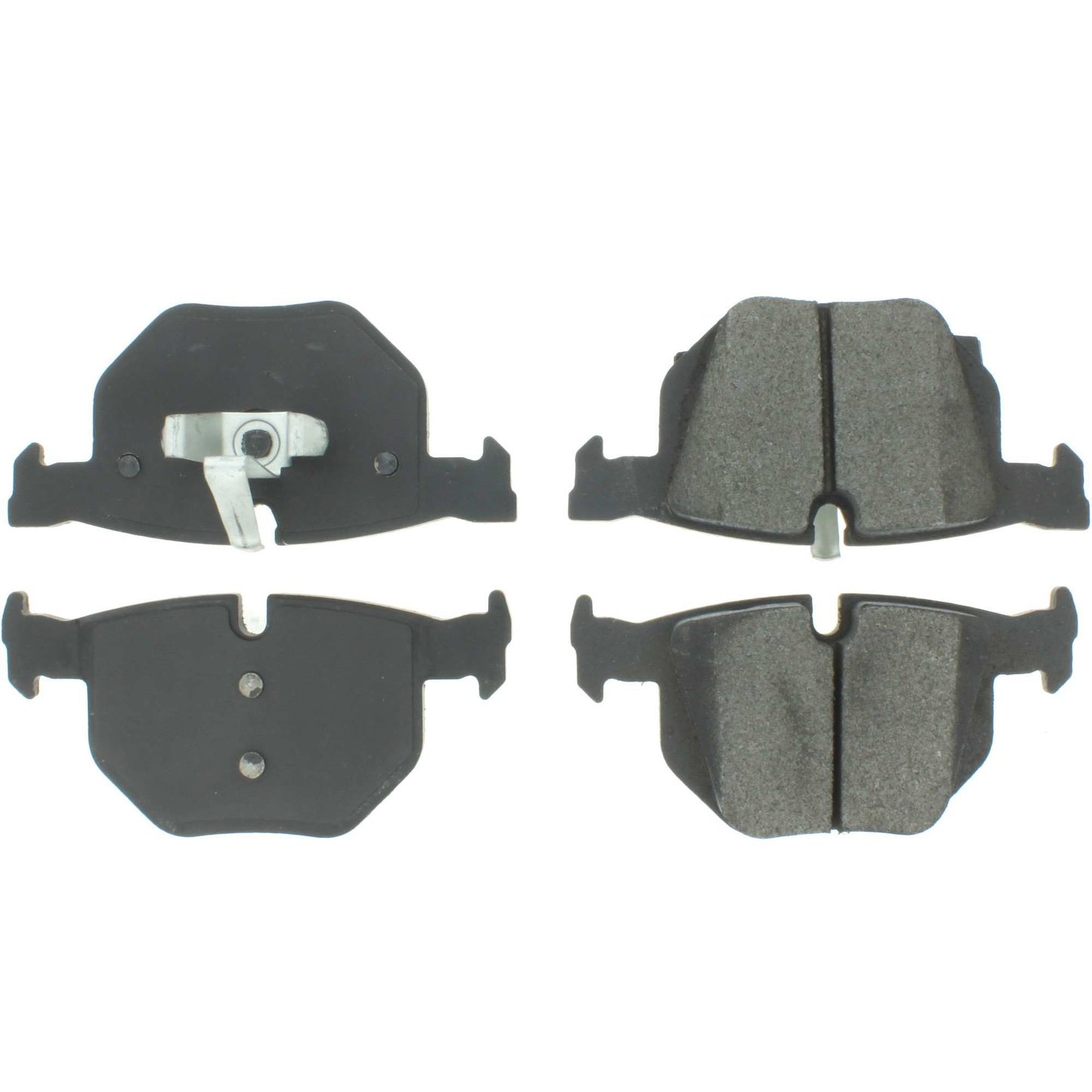 Centric Parts Disc Brake Pad Set Semi-Metallic with Shims for BMW 330i/330xi/335d/335i/335is/335i xDrive/335xi/X1 102.11700