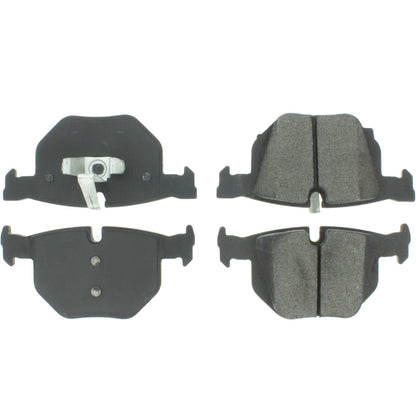 Centric Parts Disc Brake Pad Set Semi-Metallic with Shims for BMW 330i/330xi/335d/335i/335is/335i xDrive/335xi/X1 102.11700