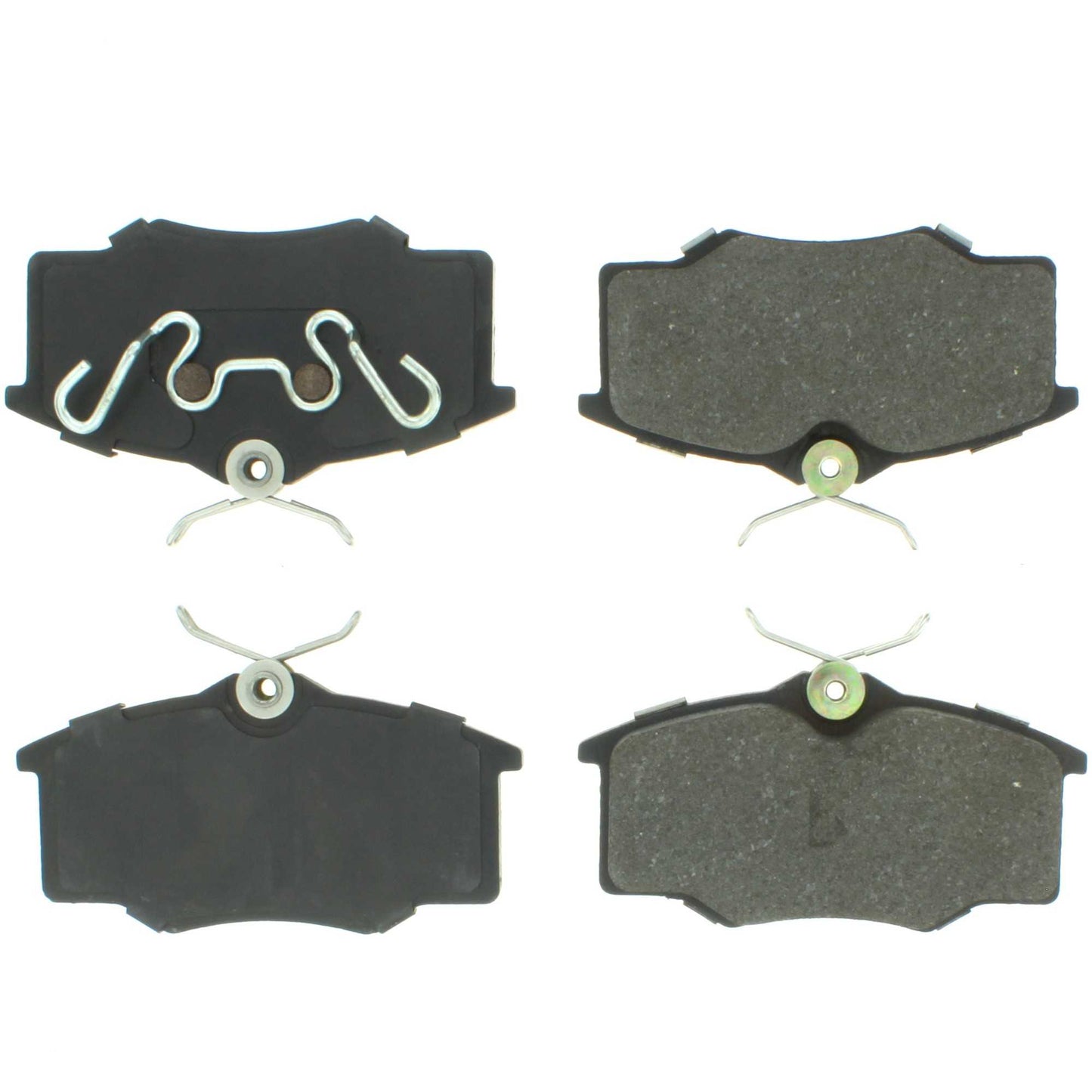 Centric Parts Disc Brake Pad Set Semi-Metallic with Shims for 2003-2009 Chevrolet Pickup and 2000-2010 Volkswagen Pointer Truck 102.11730