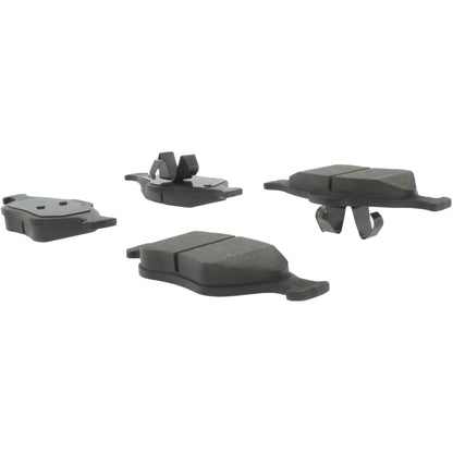 Centric Parts Disc Brake Pad Set Semi-Metallic with Shims for 2004-2012 Ford EcoSport 2005-2009 Fiesta 102.11750