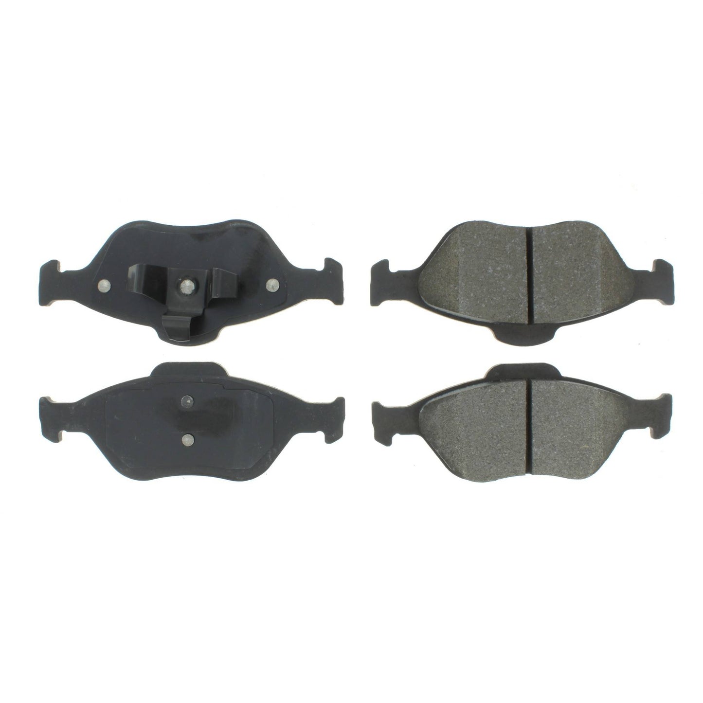 Centric Parts Disc Brake Pad Set Semi-Metallic with Shims for 2004-2012 Ford EcoSport 2005-2009 Fiesta 102.11750