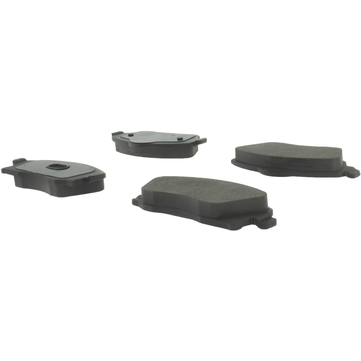 Centric Parts Disc Brake Pad Set Semi-Metallic with Shims for 2002-2008 Chevrolet Corsa and 2004-2018 Tornado 102.11760