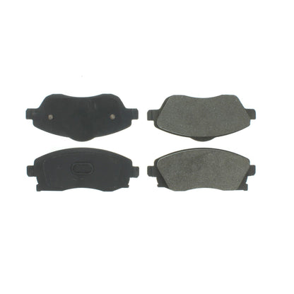 Centric Parts Disc Brake Pad Set Semi-Metallic with Shims for 2002-2008 Chevrolet Corsa and 2004-2018 Tornado 102.11760