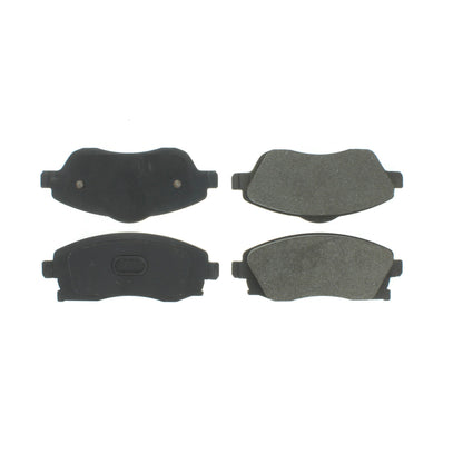 Centric Parts Disc Brake Pad Set Semi-Metallic with Shims for 2002-2008 Chevrolet Corsa and 2004-2018 Tornado 102.11760