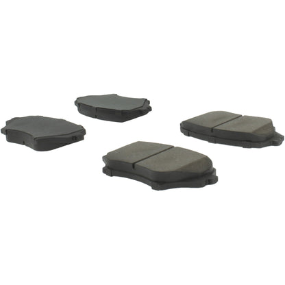 Centric Parts Disc Brake Pad Set Semi-Metallic with Shims for 2006-2015 Mazda MX-5 Miata 102.11790