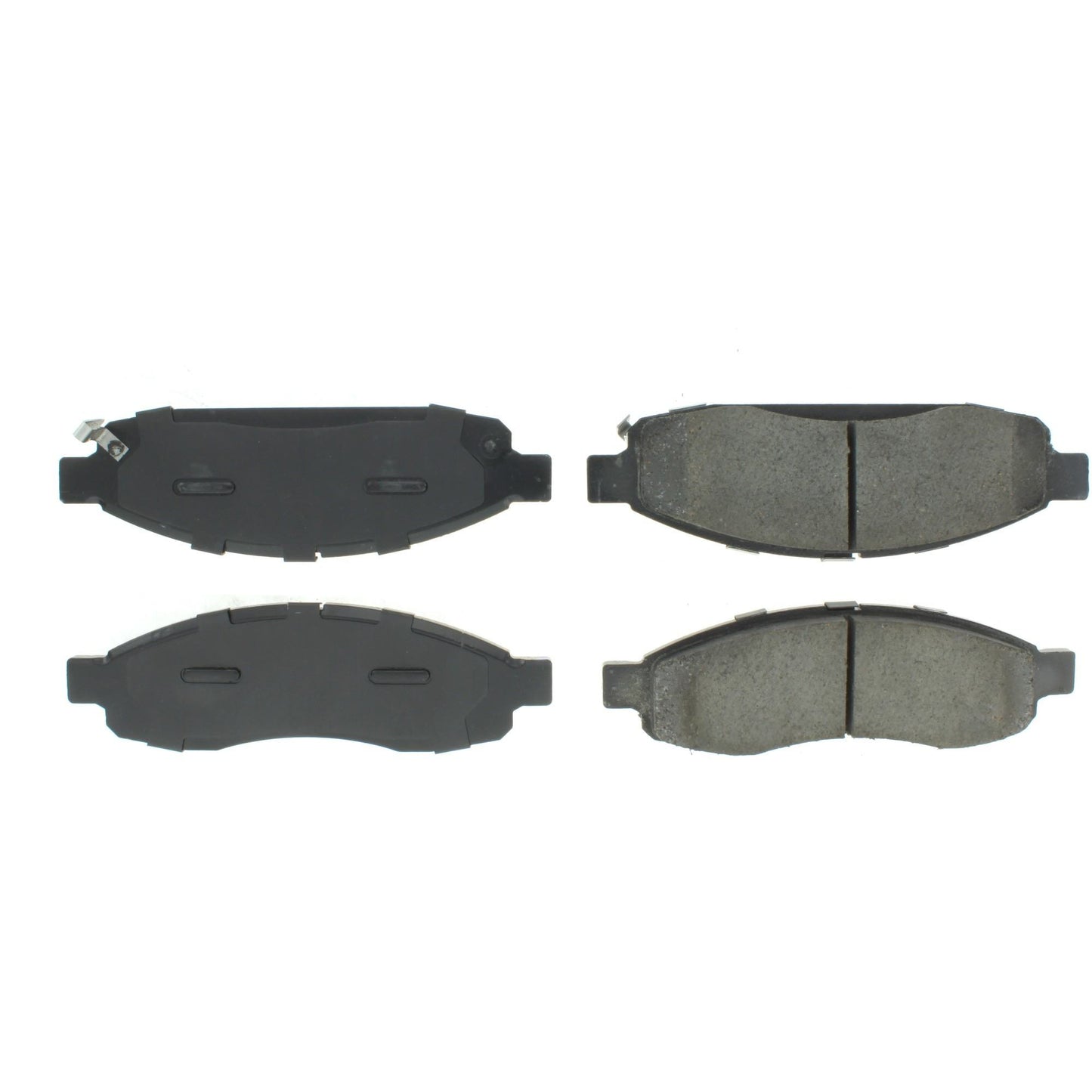 Centric Parts Disc Brake Pad Set Semi-Metallic with Shims for 2004-2006 Infiniti QX56, 2005-2006 Nissan Armada 102.11830